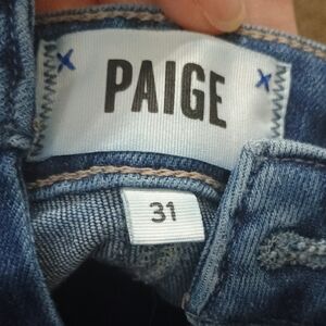 PAIGE Classic Indigo Jeans